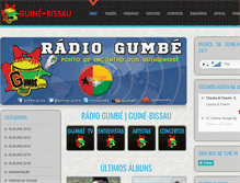 Tablet Screenshot of gumbe.com